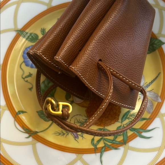 Hermes Brown Mini Bag with High-Quality Leather and Clean Stitching - Picture 3 of 12